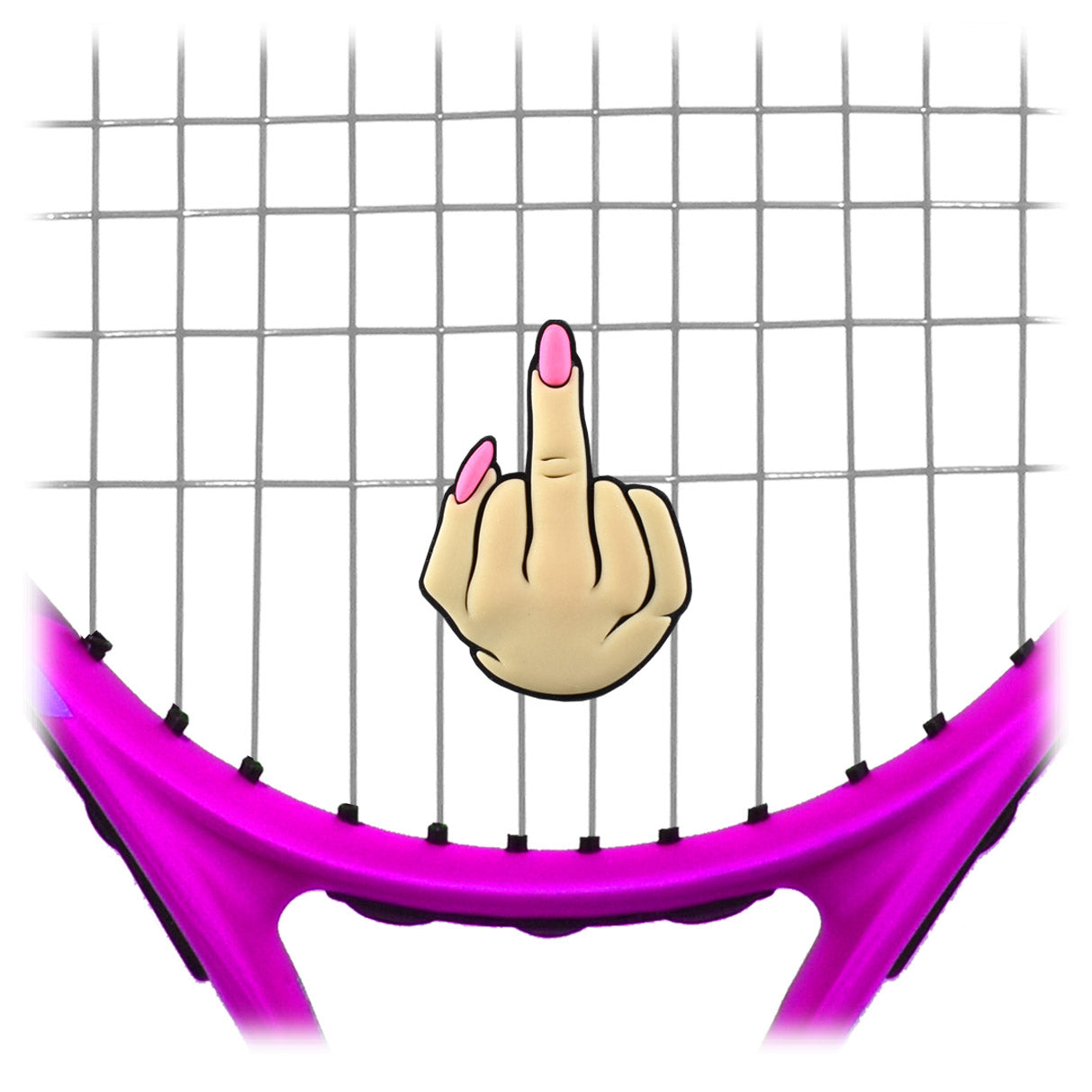 Middle Finger Tennis Dampener