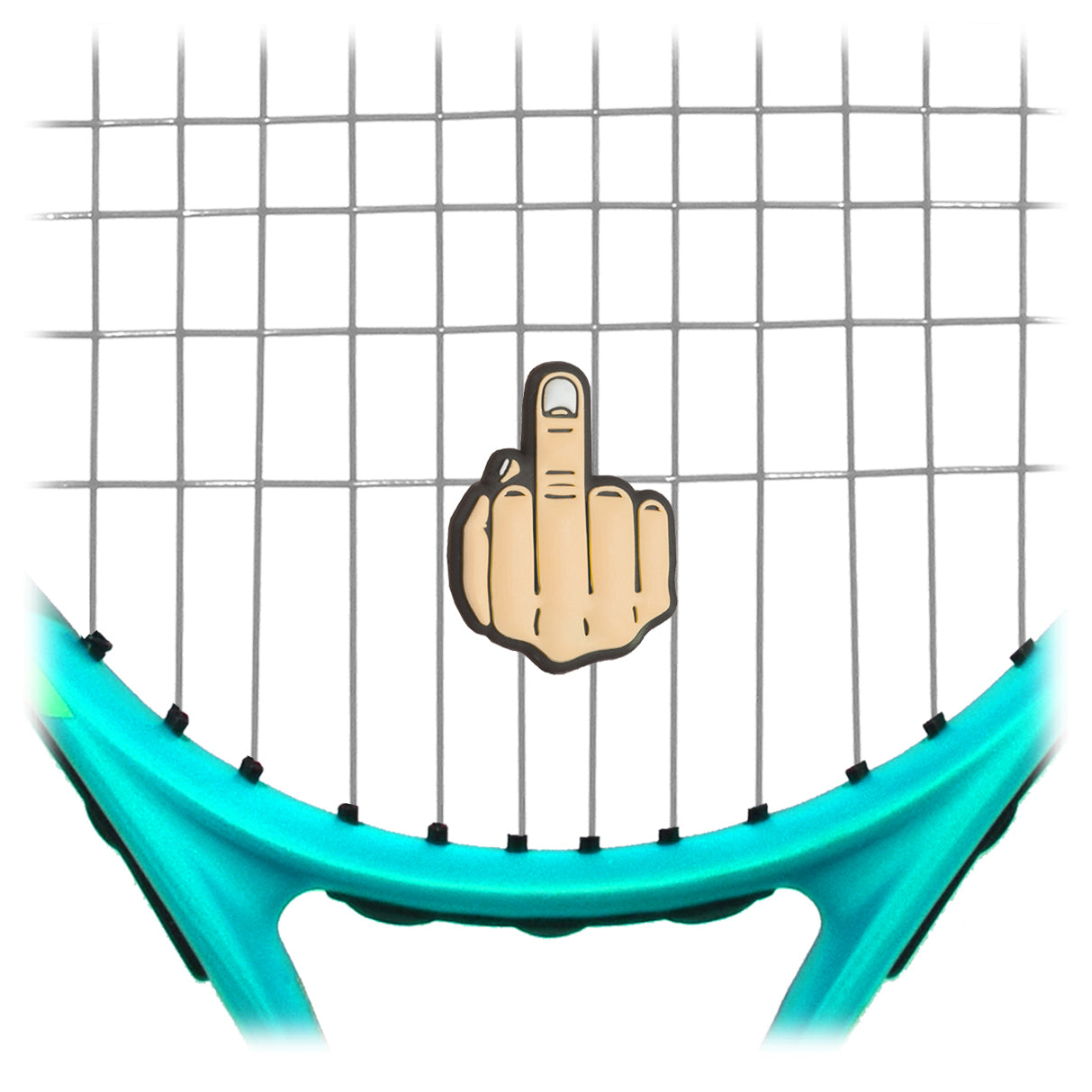 Middle Finger Tennis Dampener