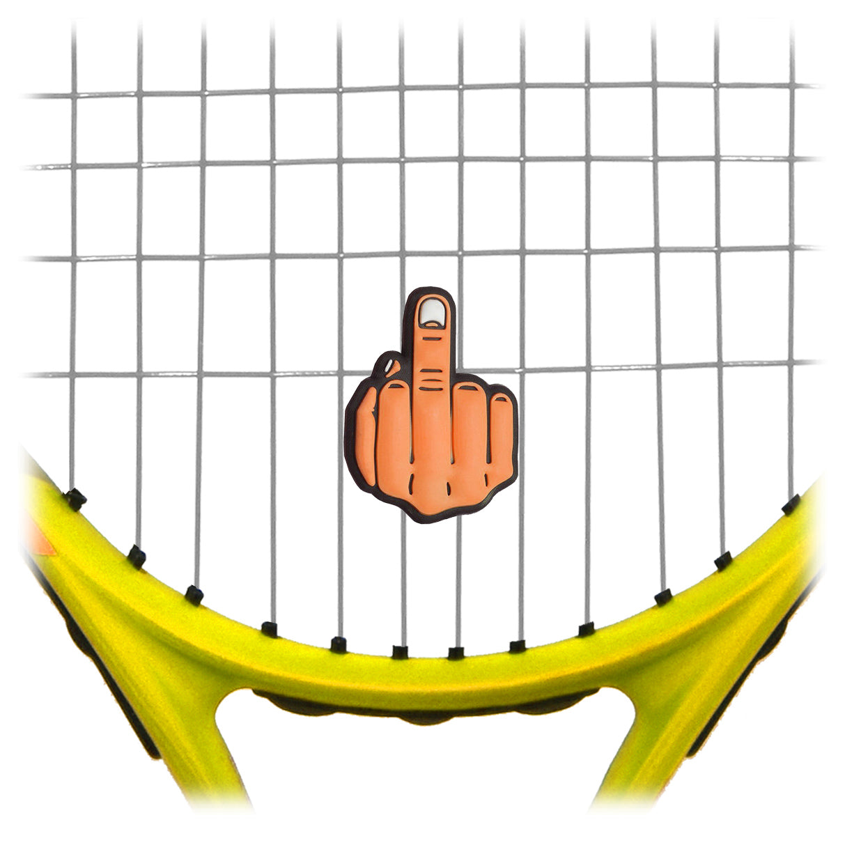 Middle Finger Tennis Dampener