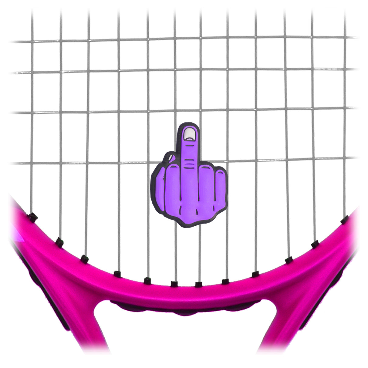Middle Finger Tennis Dampener
