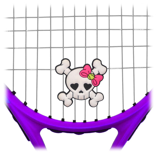 Emo Skull Tennis Dampener